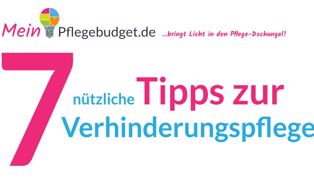 7 Tipps zur Verhinderungspflege