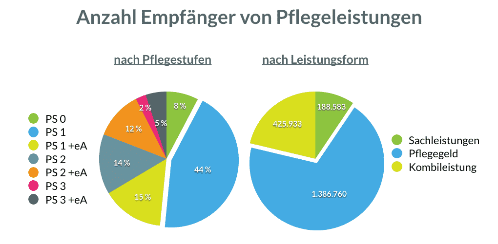 Leistungsempfänger Pflegeversicherung